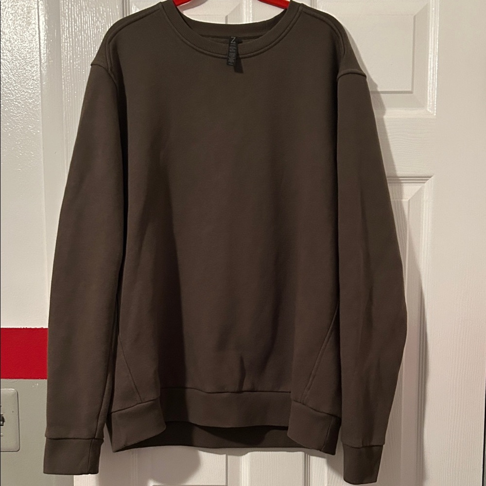 Zella Men's Crewneck Sweater - Chocolate Brown
